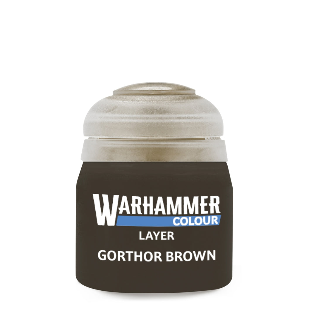 Games Workshop – Warhammer Colour Layer Gorthor Brown – 12 ml