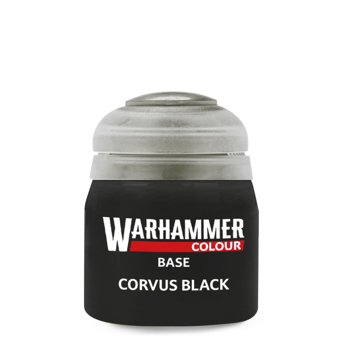 Games Workshop – Warhammer Colour Base Corvus Black – 12 ml