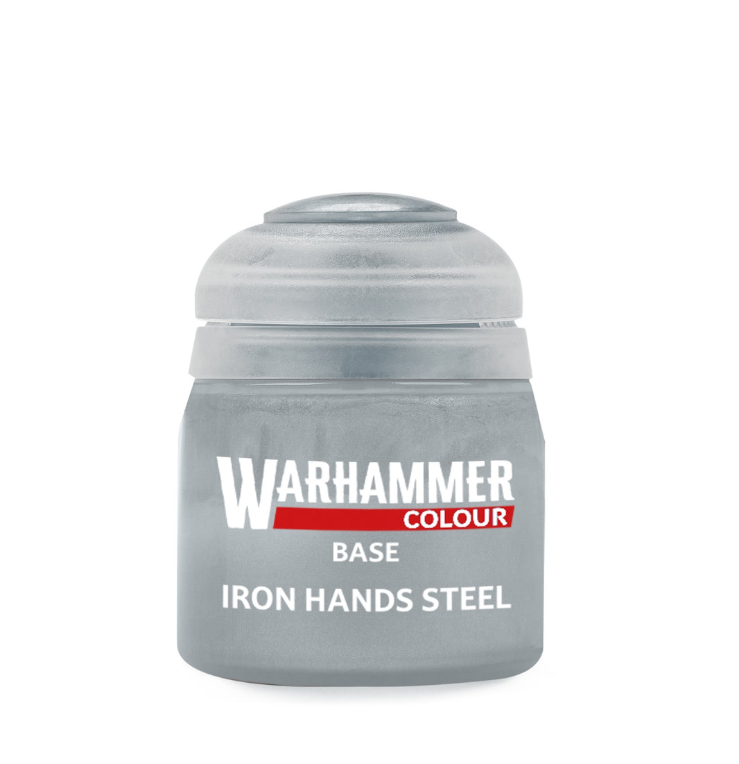 Games Workshop – Warhammer Colour Base Iron Hands Steel – 12 ml