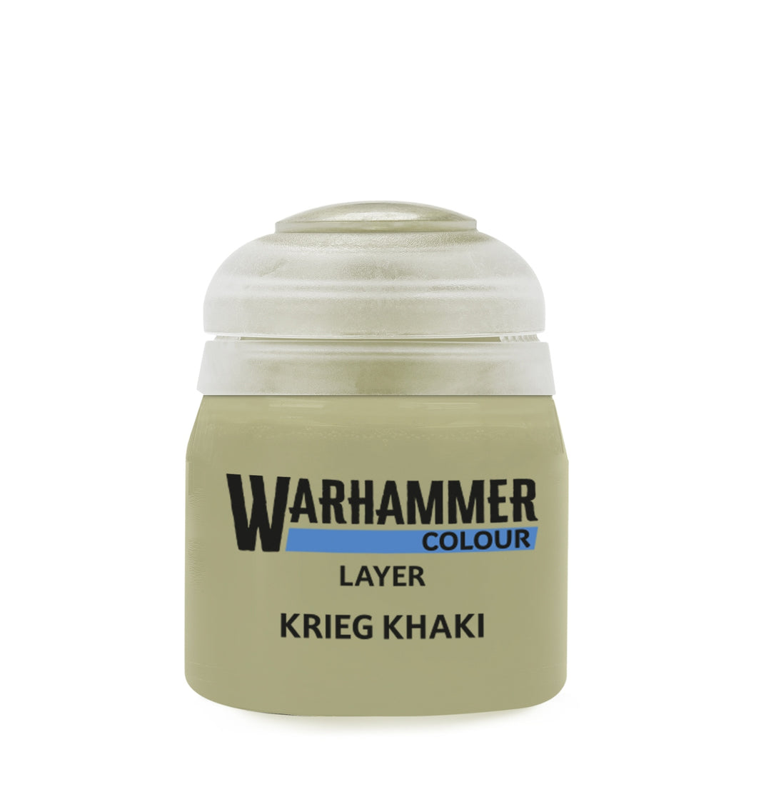 Games Workshop – Warhammer Colour Layer Krieg Khaki – 12 ml