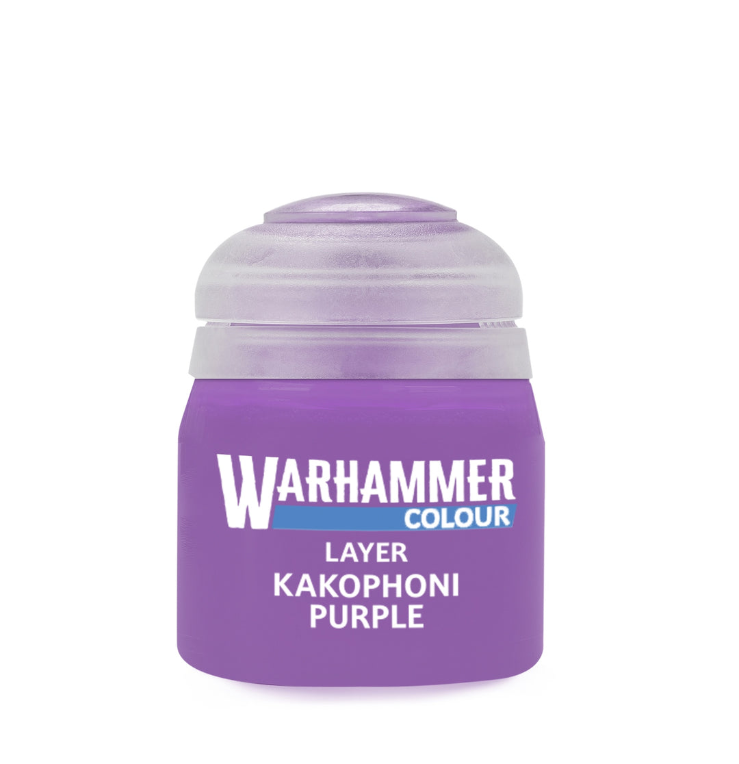 Games Workshop – Warhammer Colour Layer Kakophoni Purple – 12 ml