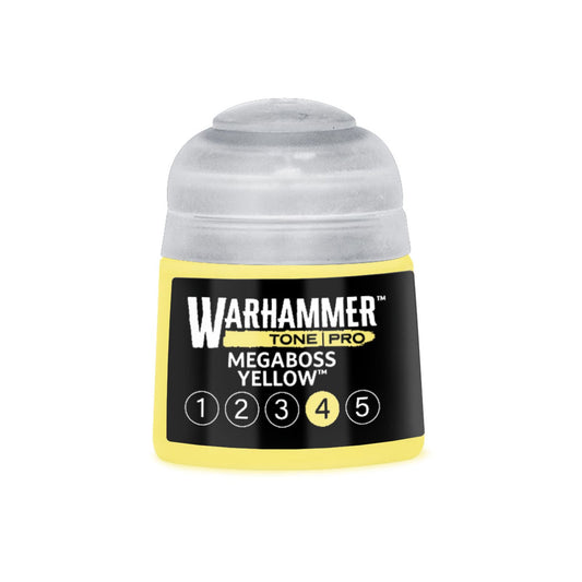 Games Workshop – Warhammer Colour Tone Pro Megaboss Yellow 4 – 12 ml