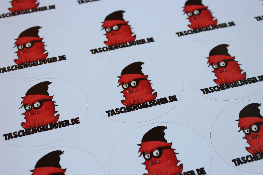 Pocket Money Thief Sticker