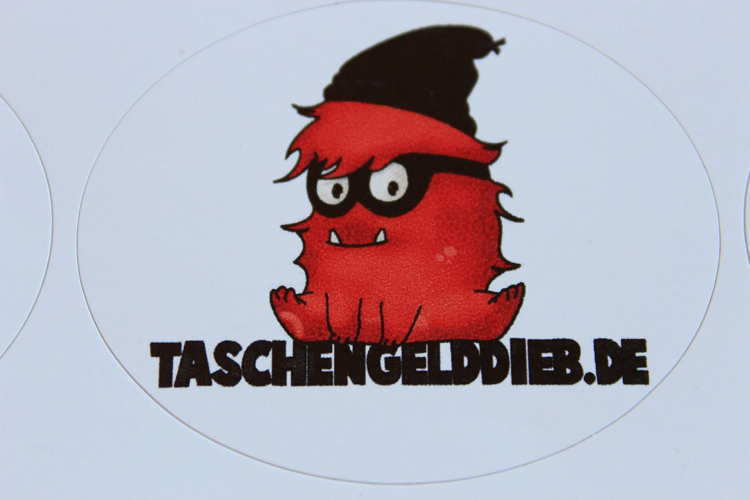 Pocket Money Thief Sticker
