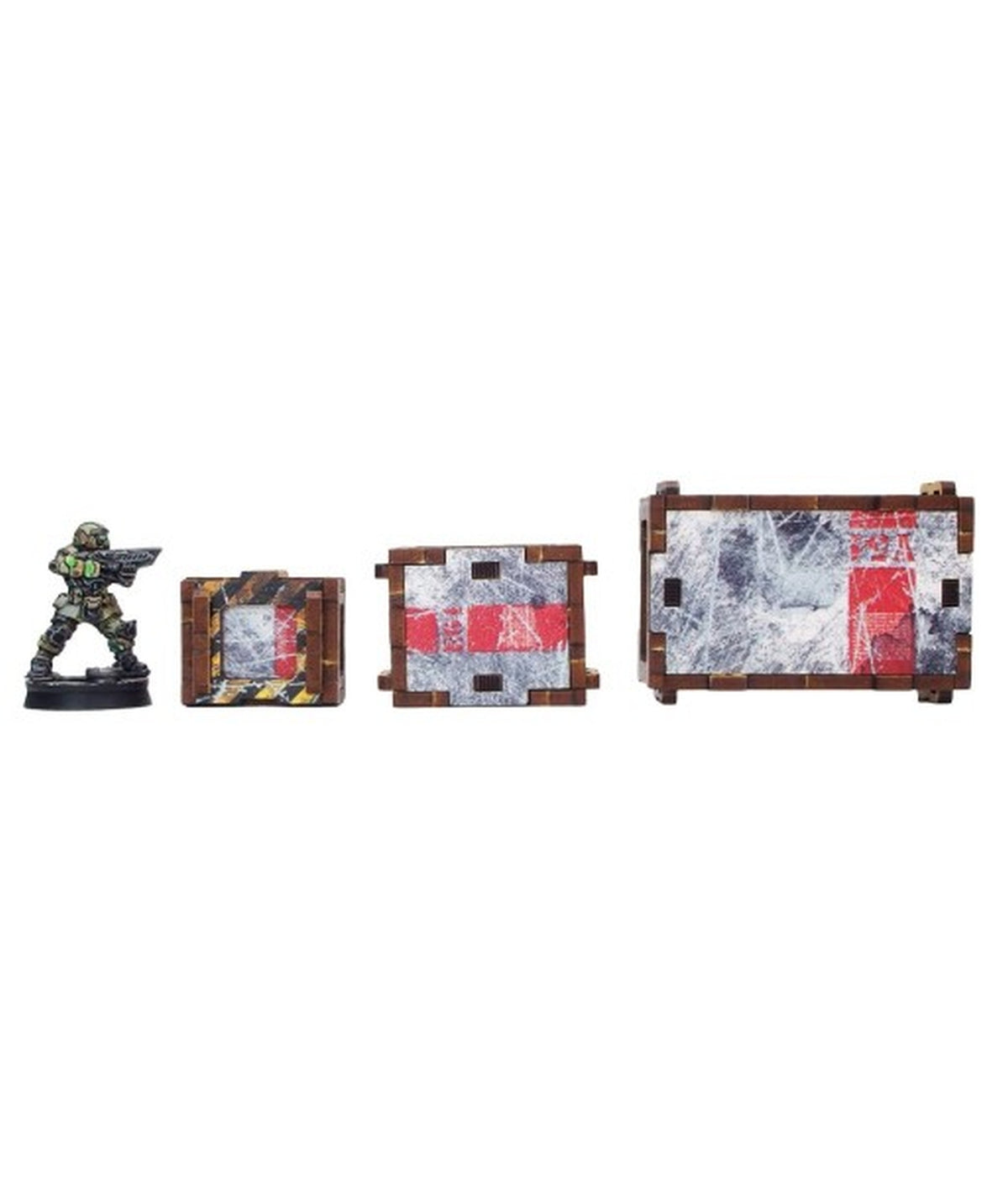 Imperial Ammo Crates Prepainted
