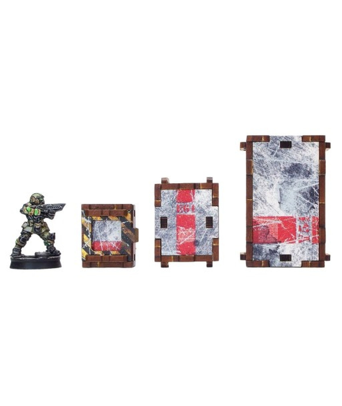 Imperial Ammo Crates Prepainted