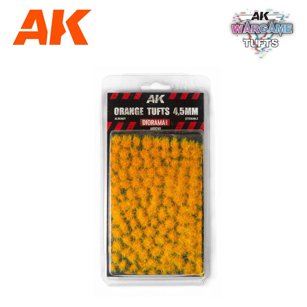 AK Interactive – Orange & Yellow Wargame Tufts – 4,5 mm