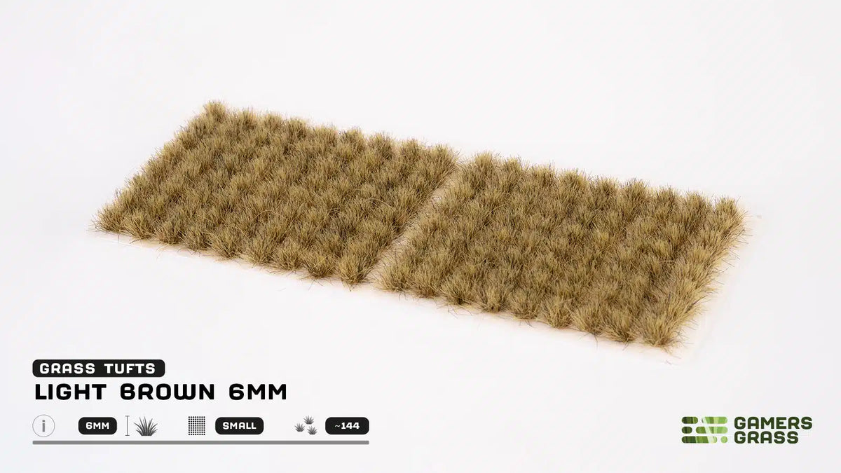 Light Brown Tuft (6mm)