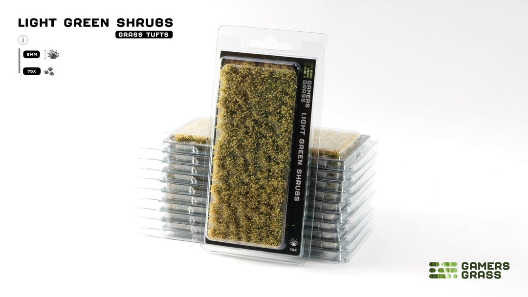 Light Green Shrubs
