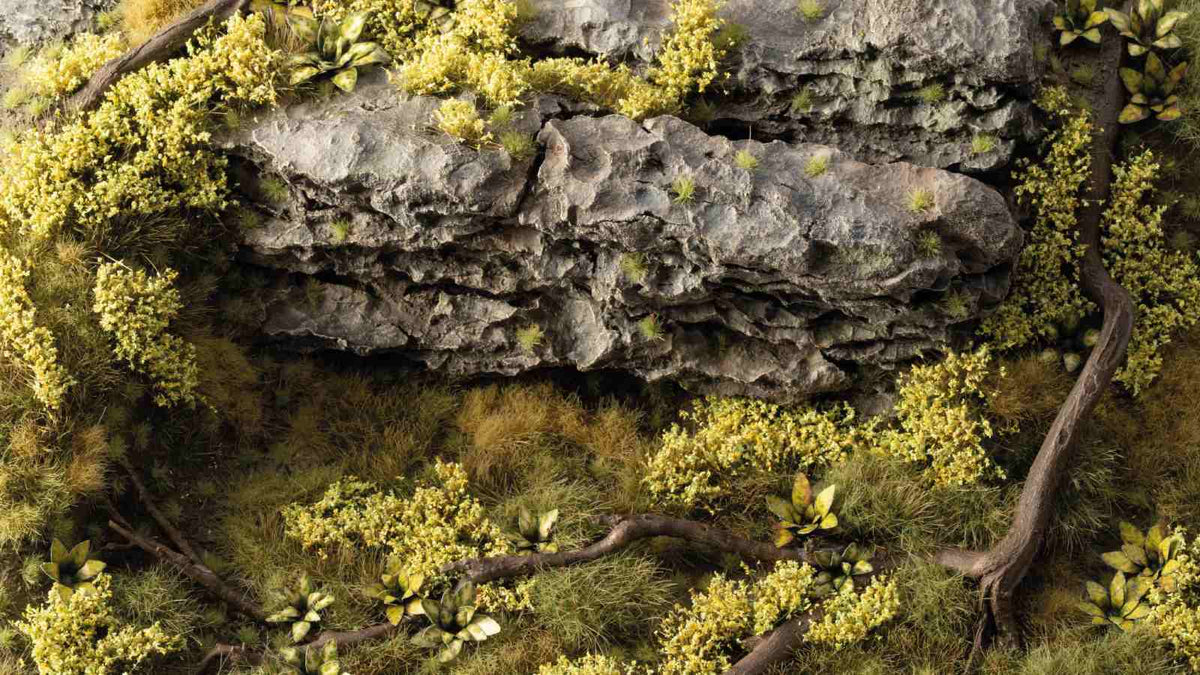 Light Green Shrubs
