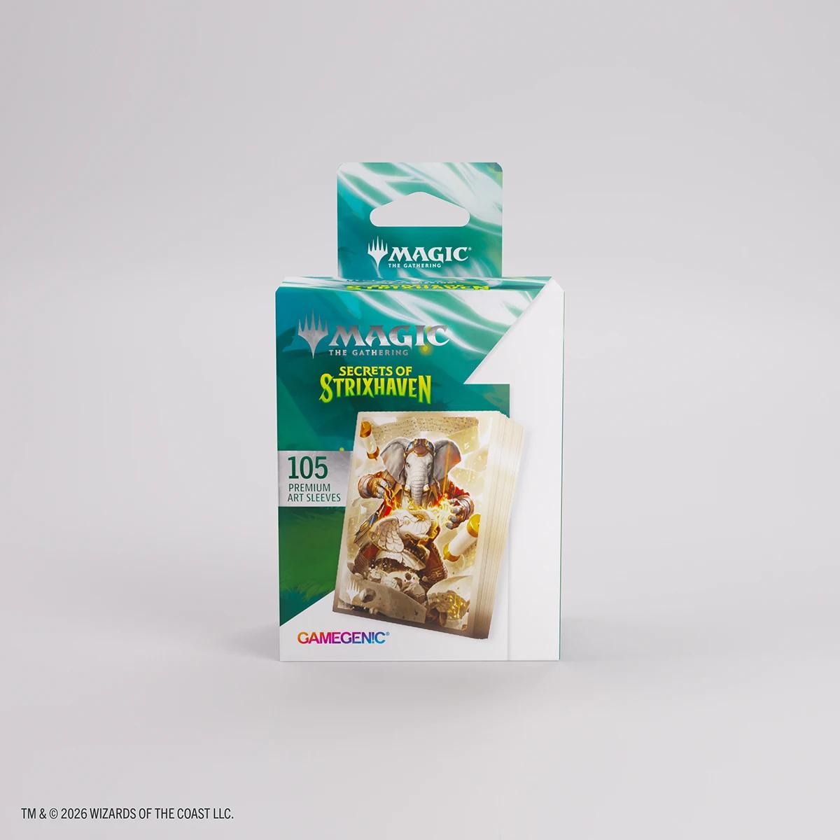 Gamegenic Premium Art Sleeves: Secrets of Strixhaven Quintorius, History Chaser