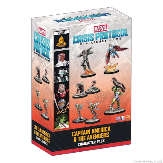 Marvel: Crisis Protocol – Captain America & the Avengers Character Pack