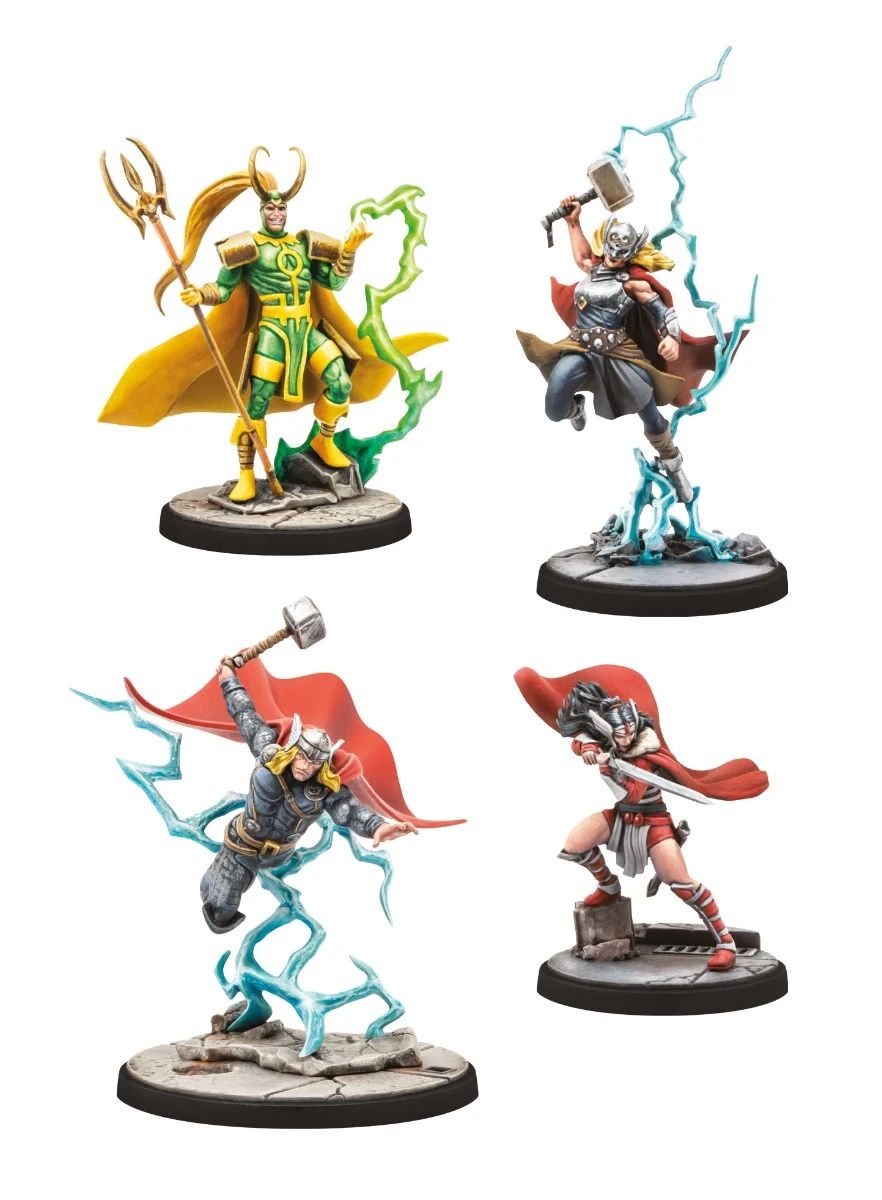Marvel: Crisis Protocol – Mighty Thor, Lady Sif, Thor & Loki