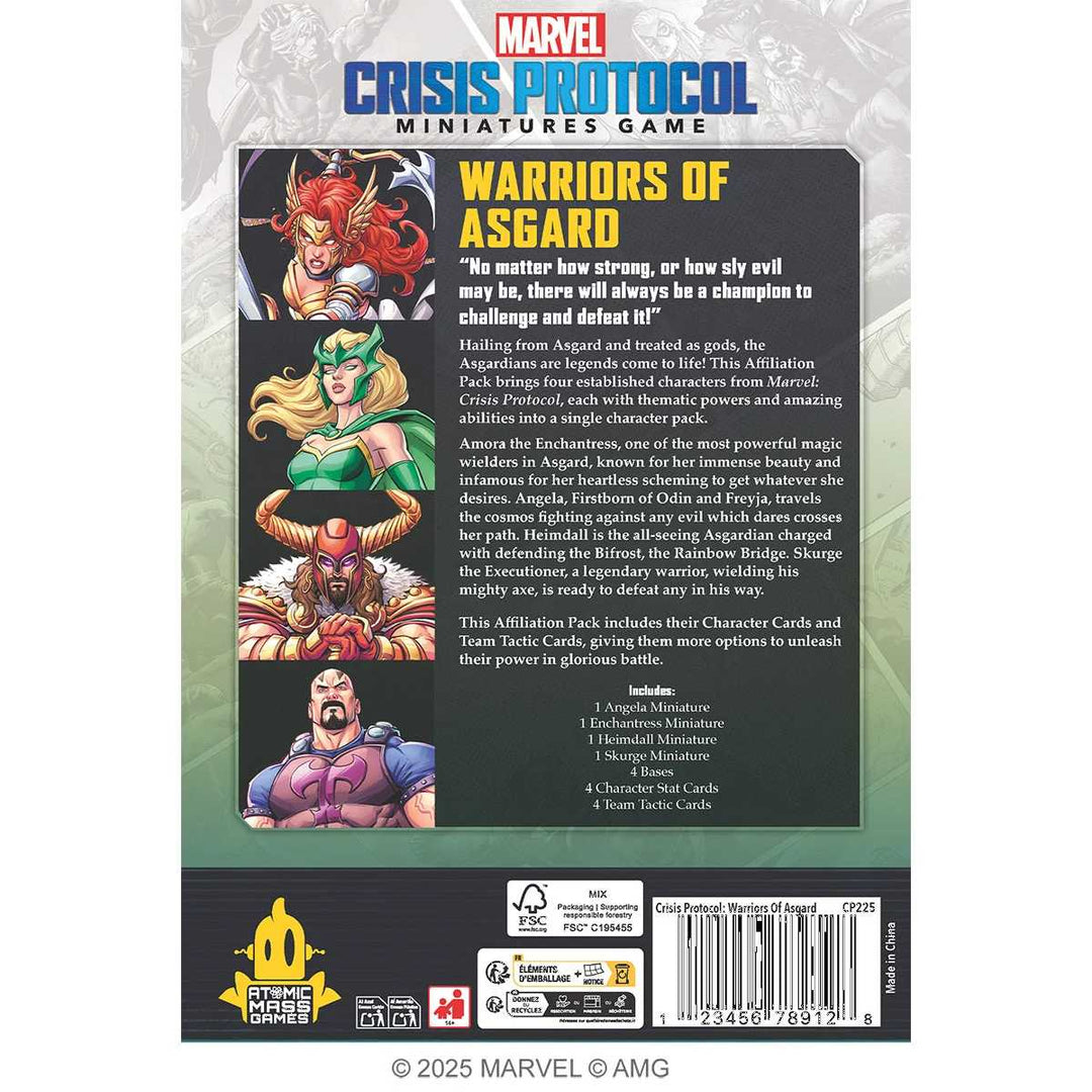 Marvel: Crisis Protocol – Warriors of Asgard Affiliation Pack