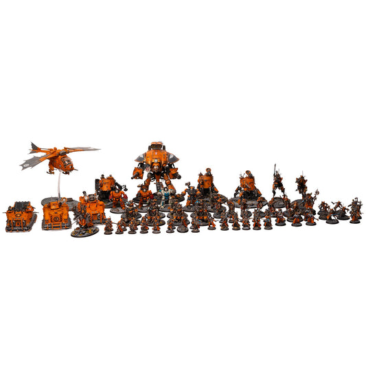 Adeptus Mechanicus - bemalte Armee im Ryza-Schema