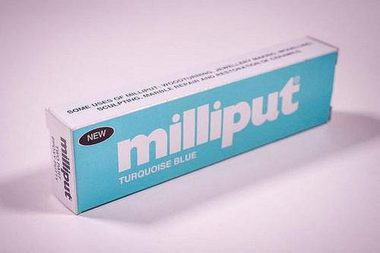 Milliput Modelliermasse Türkisblau (113g)