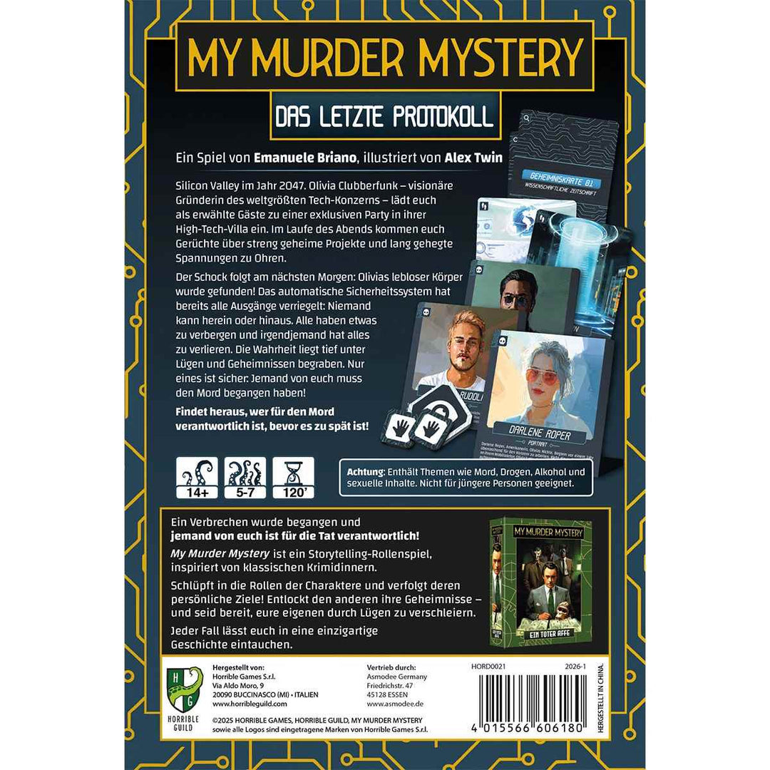 My Murder Mystery: Das letzte Protokoll