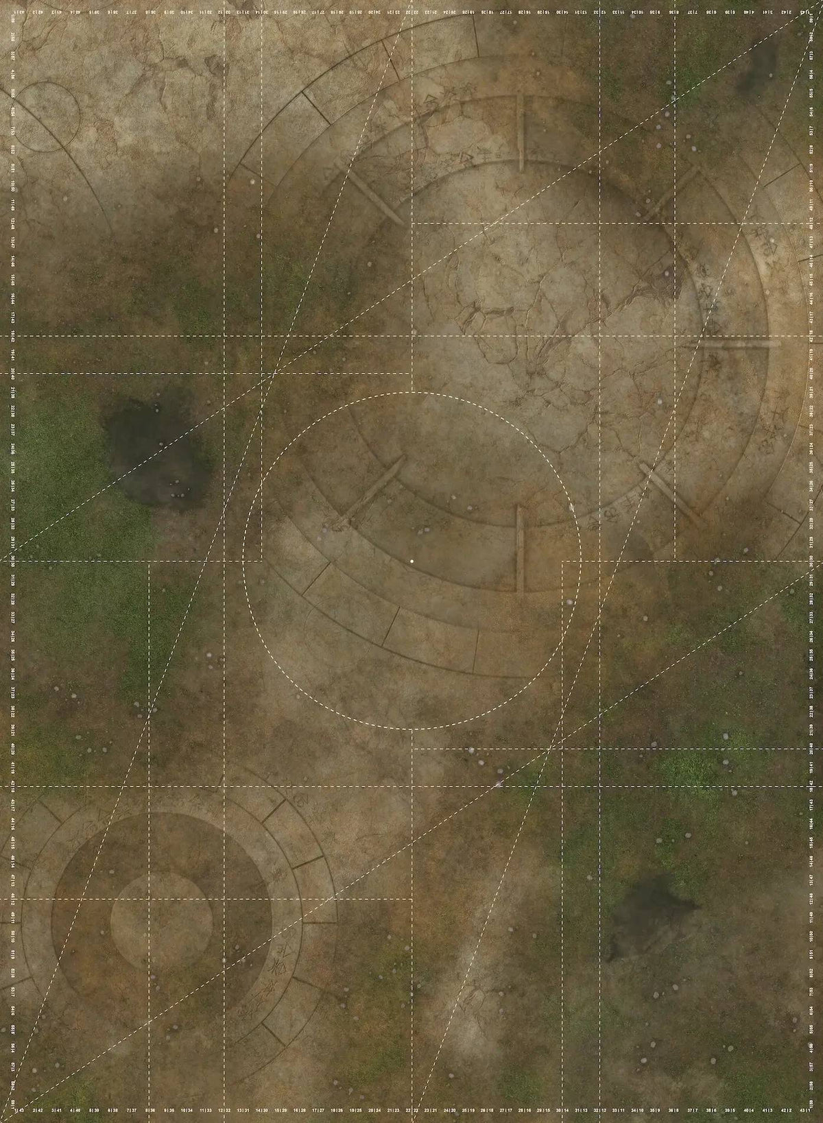 44"x60" Double G-Mat: Nex Chem Zone and Lost World with Carrying Case