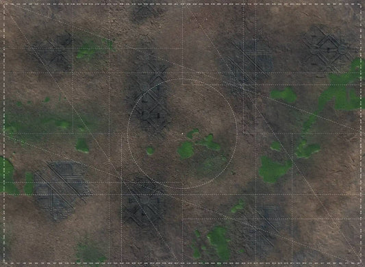 44"x60" Double G-Mat: Nex Toxic Badlands and Badlands with Carrying Bag