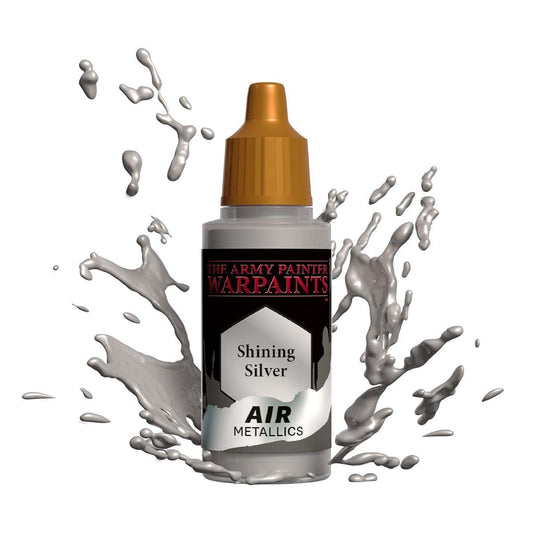 The Army Painter – Warpaints Air Metallics Shining Silver – 18 ml