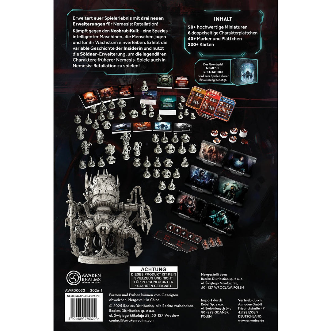 Nemesis: Retaliation – Stretch Goals