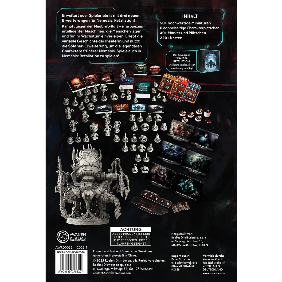 Nemesis: Retaliation – Stretch Goals