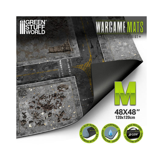 Green Stuff World – Neoprenmatte Ground Zero District – 120 x 120 cm, 2 mm
