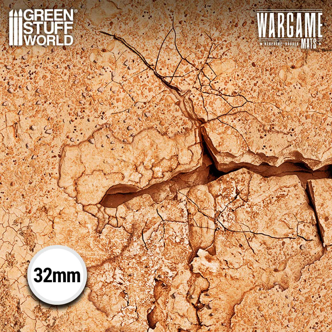Green Stuff World – Neopren-Spielmatte Dreadrock Badlands – 120 x 180 cm, 2 mm