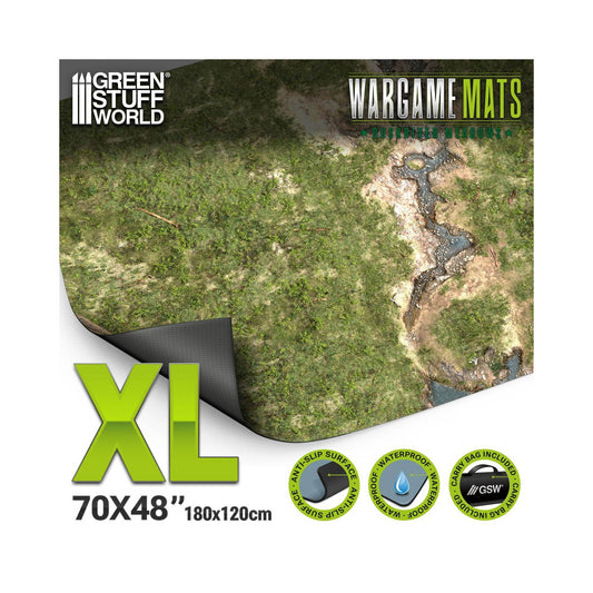 Green Stuff World – Neoprenmatte Duskriver Meadows – 120 x 180 cm, 2 mm