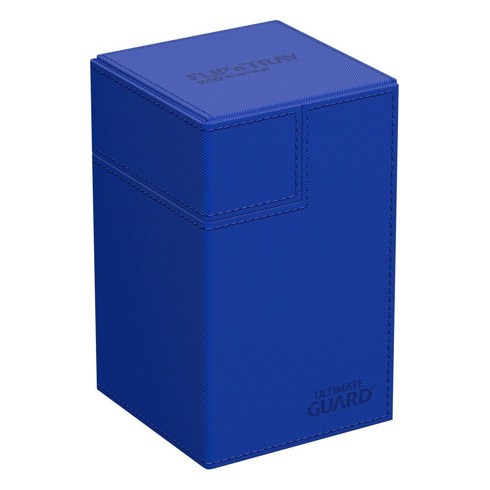 Ultimate Guard – Twin Flip'n'Tray 100+ Xenoskin Monocolor Blue
