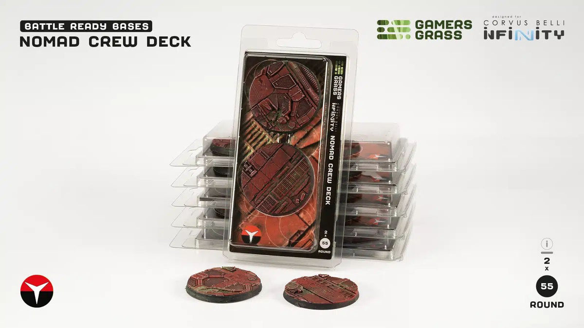 Nomad Crew Deck Base Round 55mm (x2)