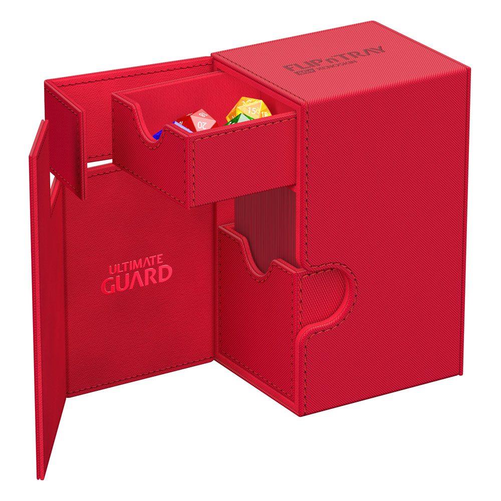 Ultimate Guard – Flip'n'Tray 80+ Xenoskin Monocolor Red