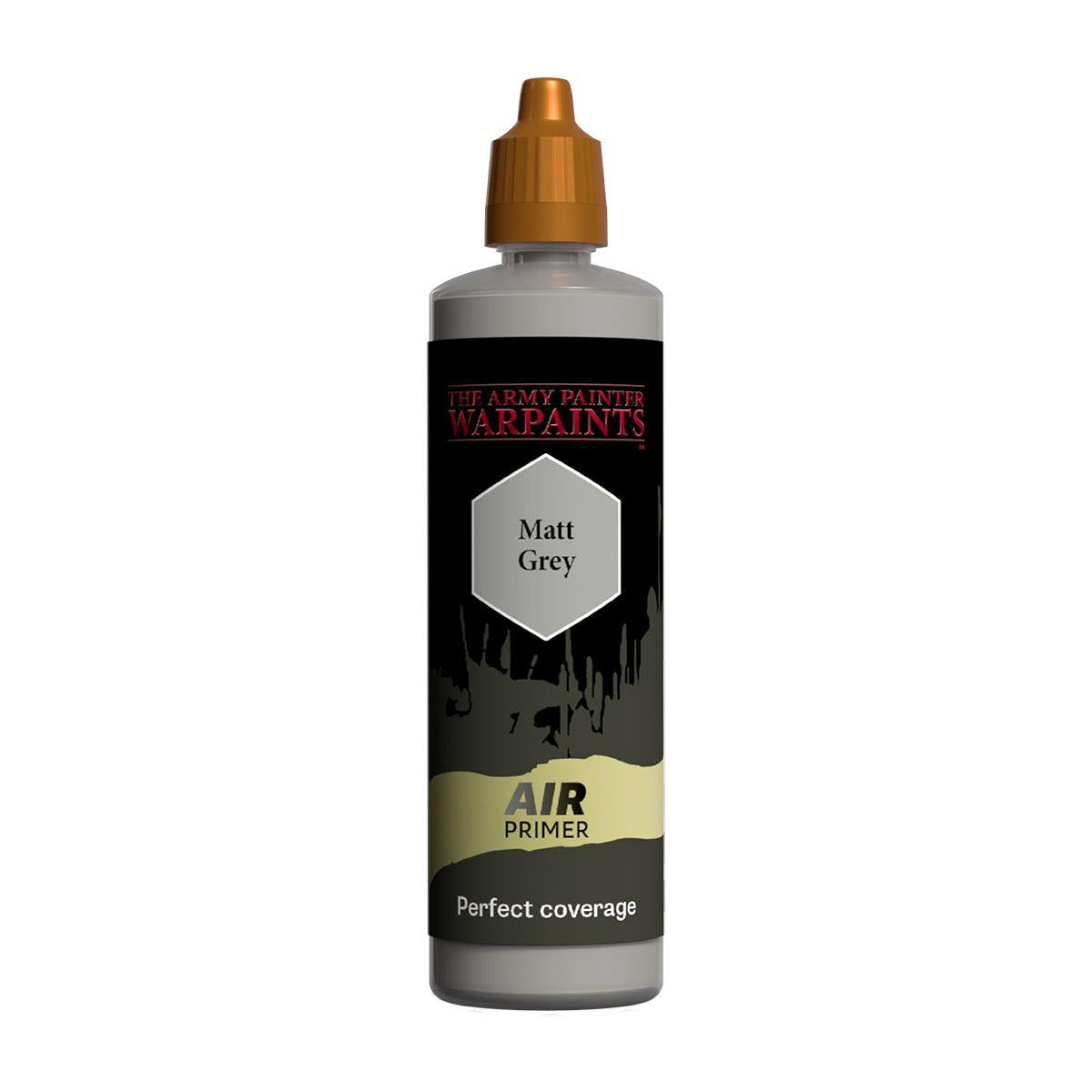 The Army Painter – Warpaints Air Matt Grey Primer – 100 ml