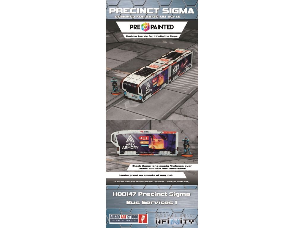 Precinct Sigma Bus Services 1 Prepainted