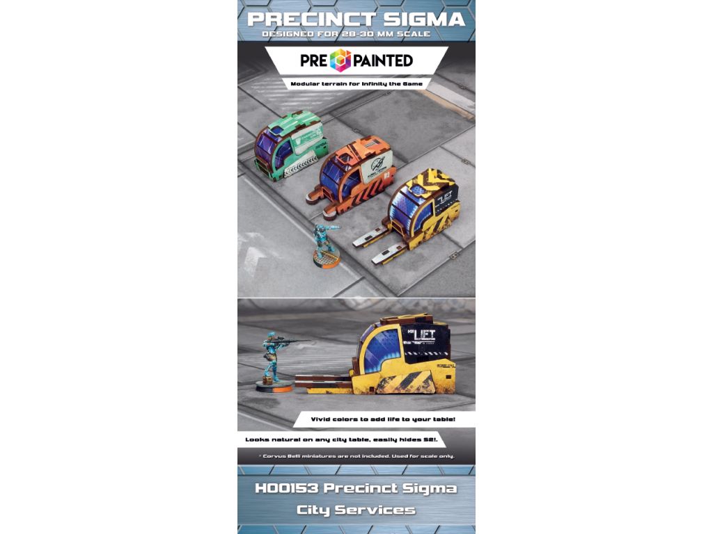 Precinct Sigma City Services Prepainted