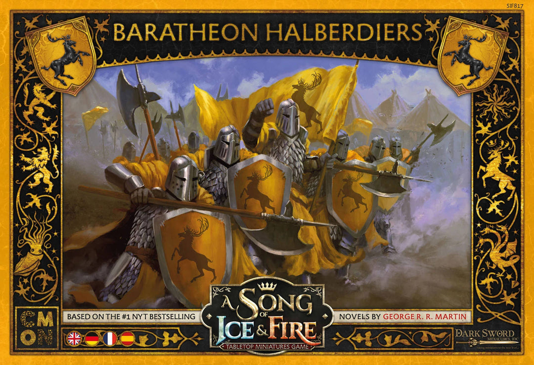 A Song of Ice & Fire: House Baratheon Halberdiers