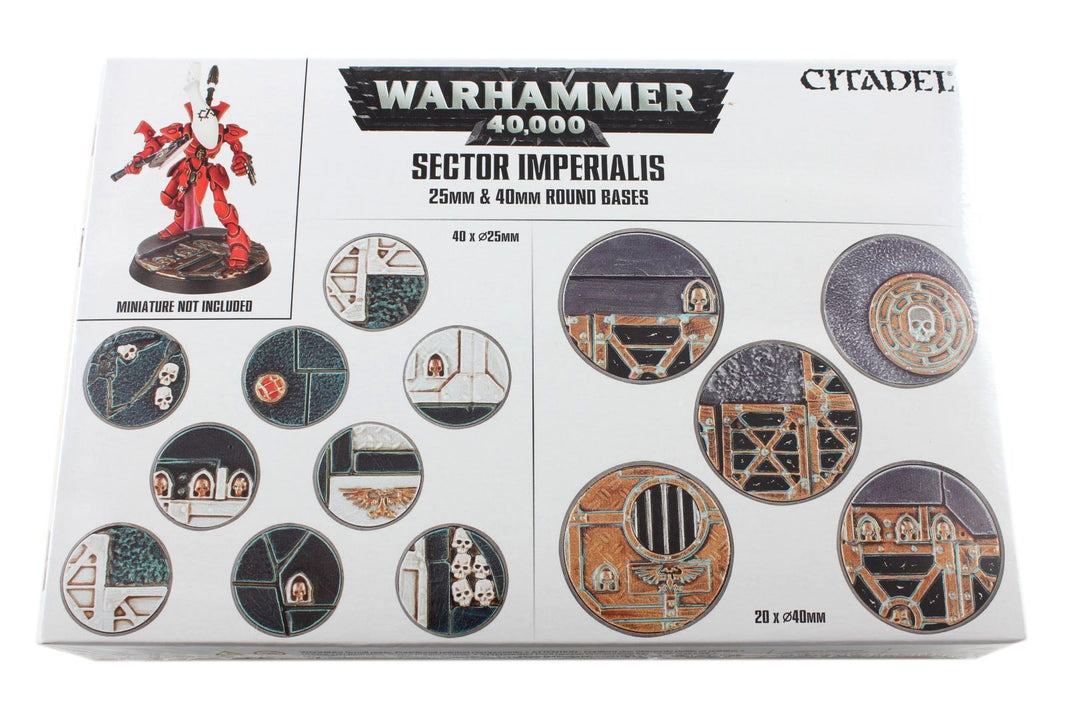Sector Imperialis: Round Bases (25 & 40 mm)