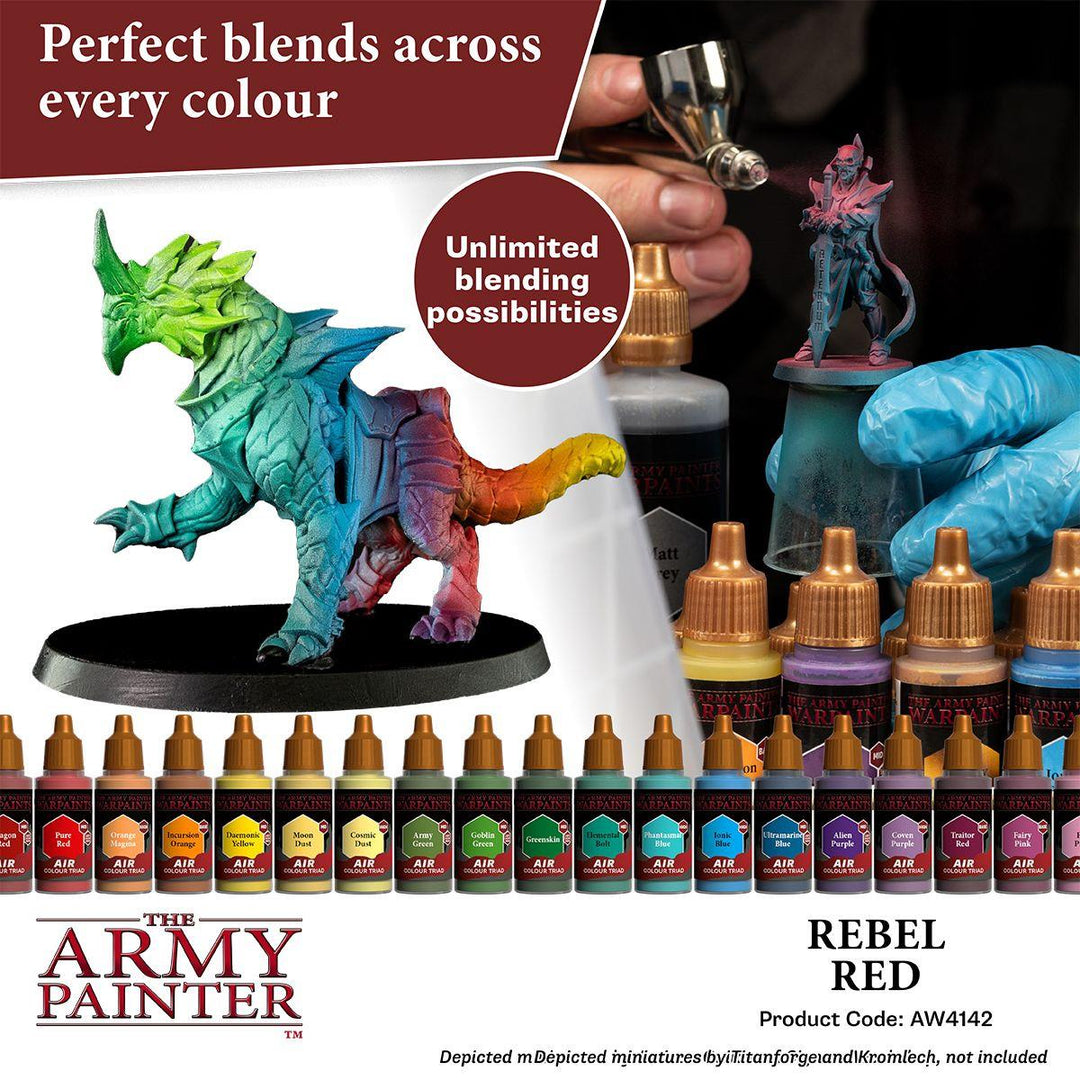 The Army Painter – Warpaints Air Rebel Red – 18 ml