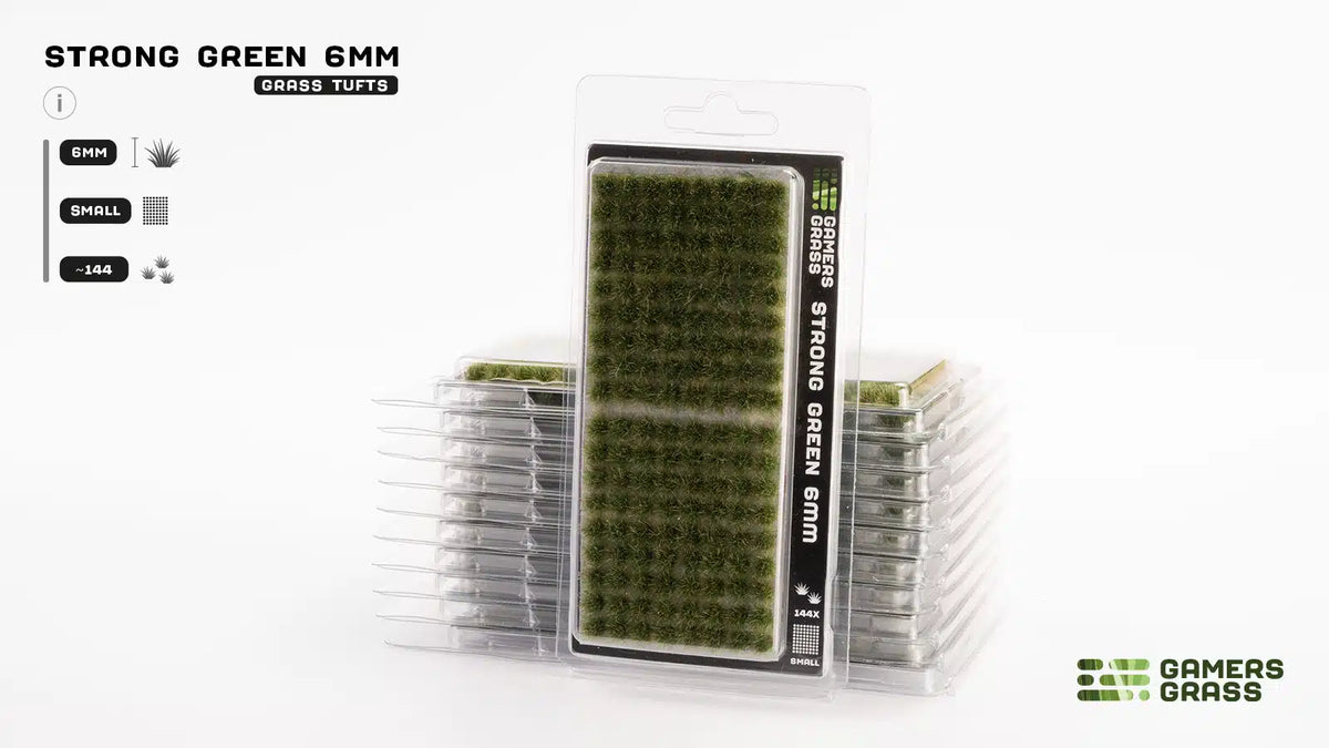 Strong Green Tuft (6mm)
