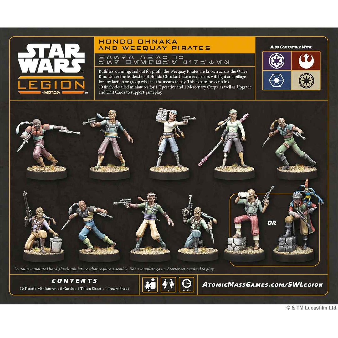 Star Wars: Legion – Hondo Ohnaka and Weequay Pirates