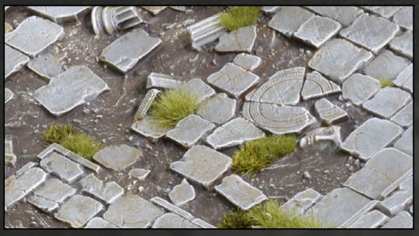 Temple Bases Oval 90 mm (2x)