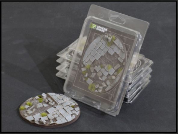 Temple Bases Oval 120 mm (1x)