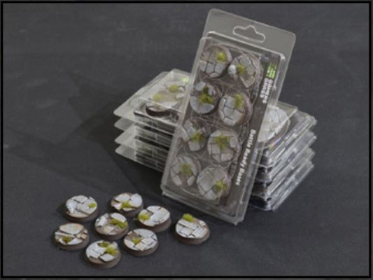Temple Bases Round 32 mm (8x)