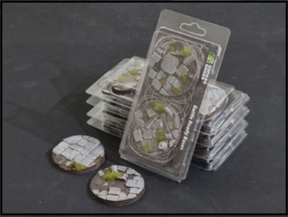 Temple Bases Round 60 mm (2x)