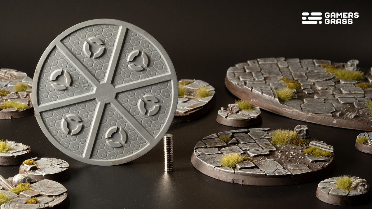 Temple Bases Round 80mm (x1)