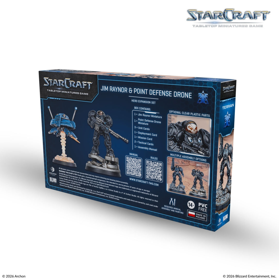 Jim Raynor and Point Defense Drone