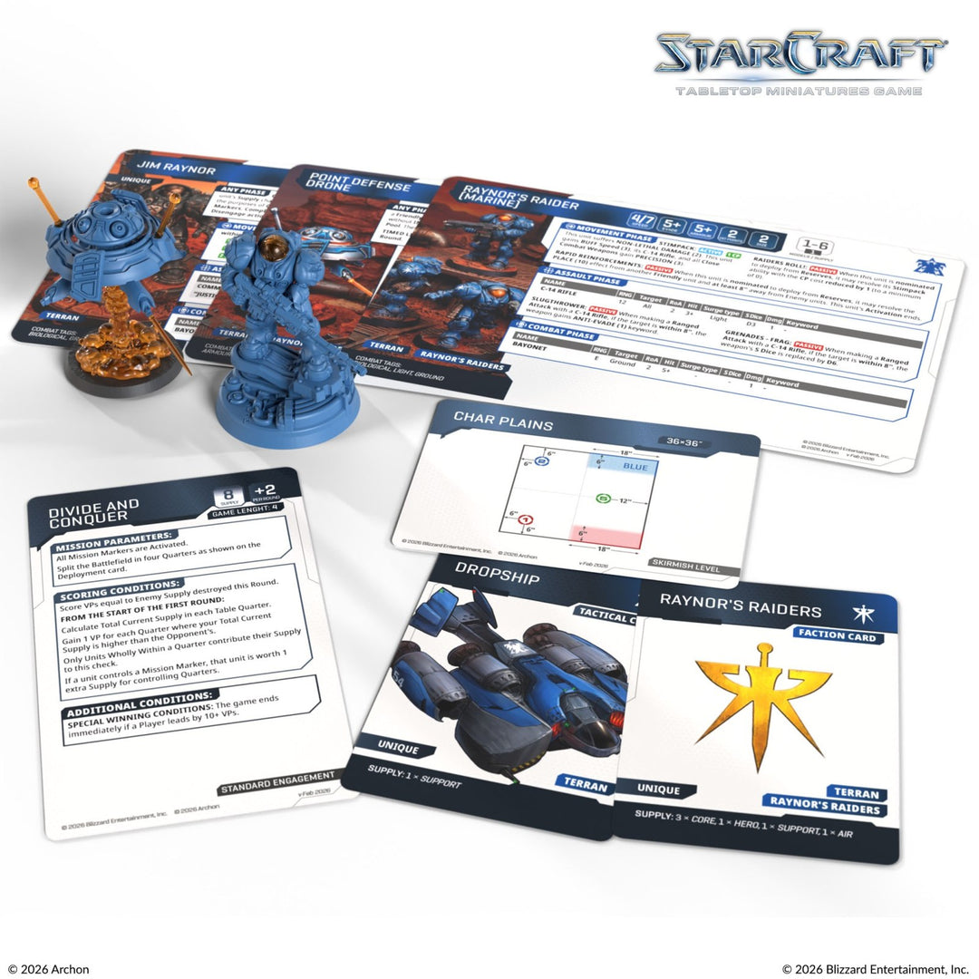 Jim Raynor and Point Defense Drone