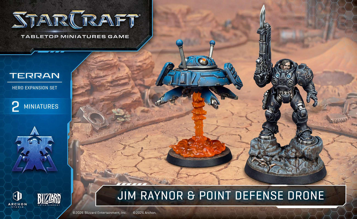 Jim Raynor and Point Defense Drone