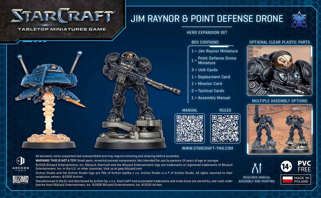 Jim Raynor and Point Defense Drone