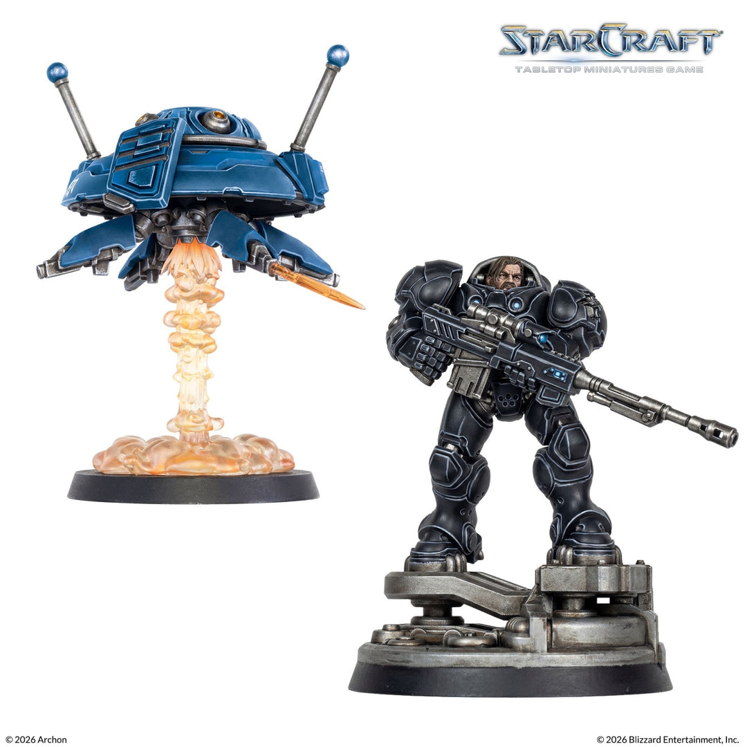 Jim Raynor and Point Defense Drone